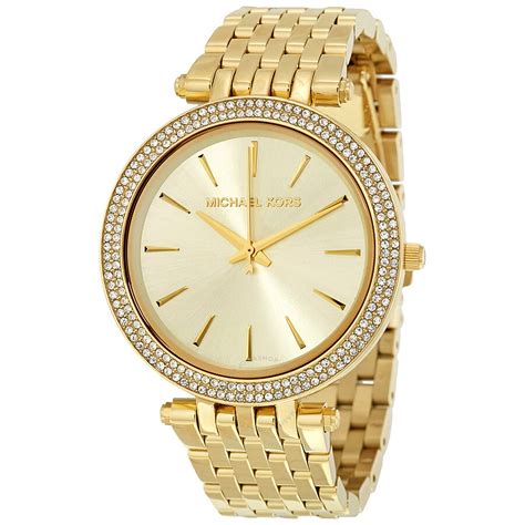 michael kors diamond face watch|michael kors gold watch women.